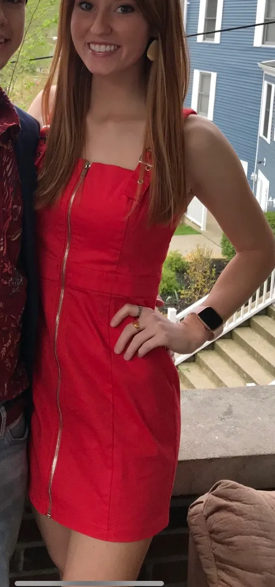 Edikted Red Mini Dress - Image 2