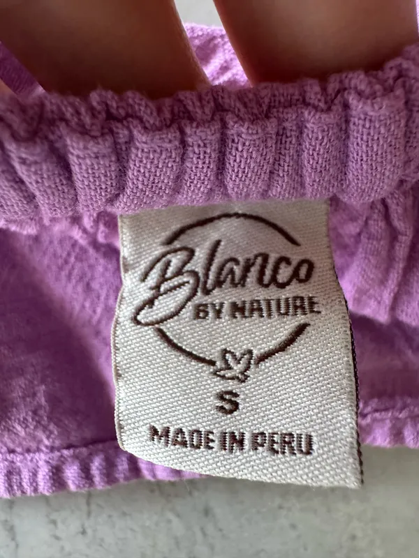 Blanco By Nature Halter Top Purple - Image 3