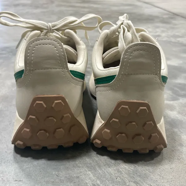 DV by Dolce Vita Braiden womens off white cream green sneakers athletic shoes - Image 5