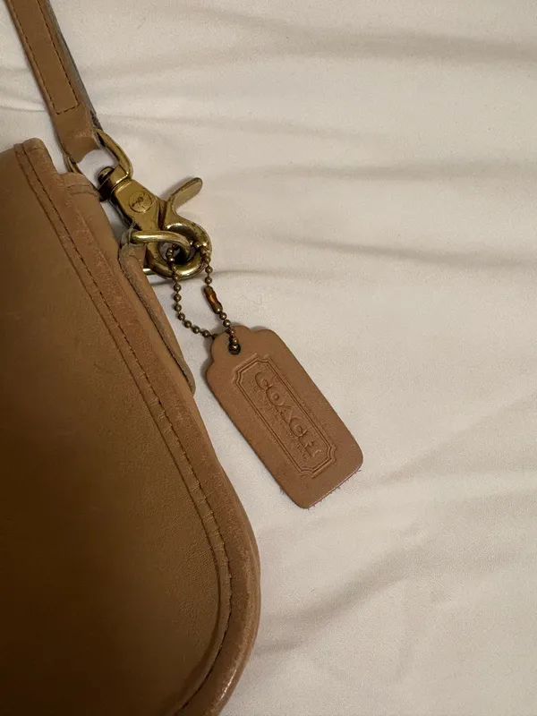 Vintage Coach Leather Bag - Image 2
