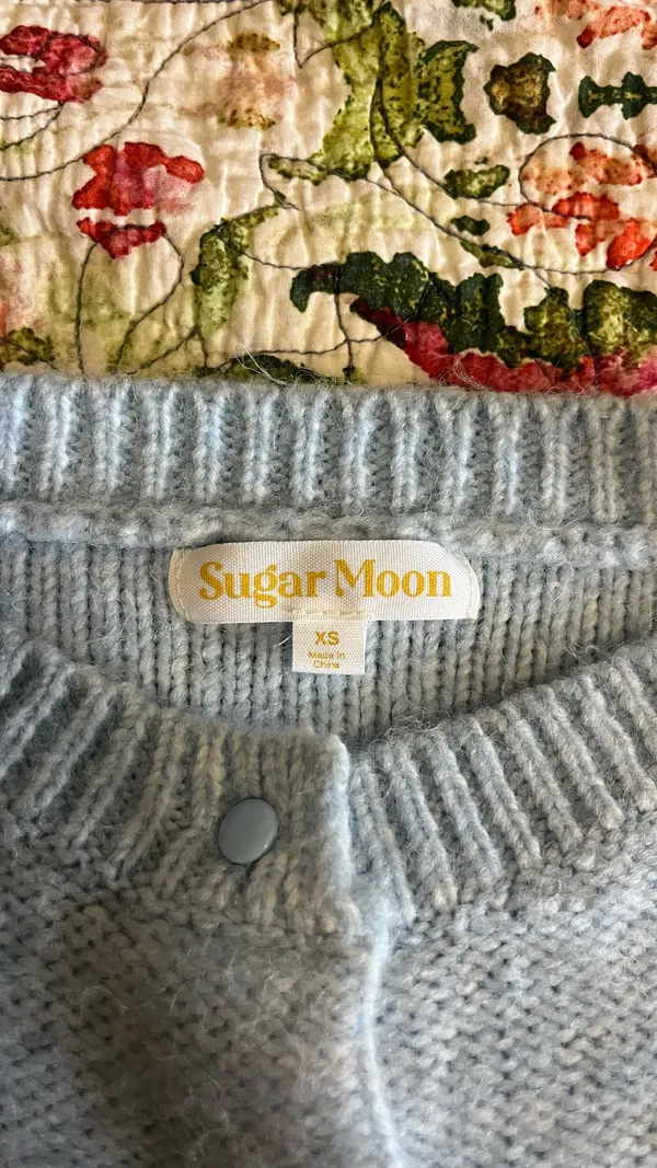 Sugar moon Sweater Gray Size XS - Image 3