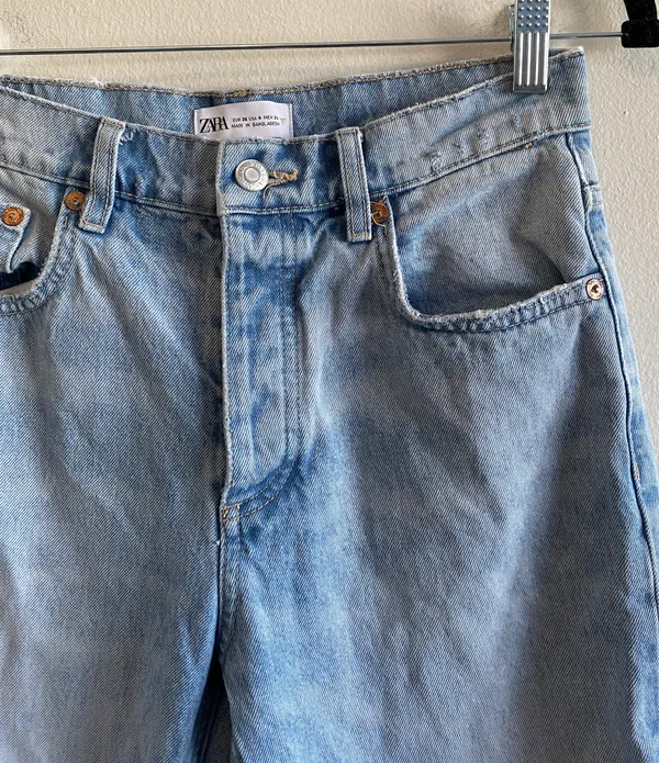 ZARA Relaxed Baggy Fit Jeans - Image 3