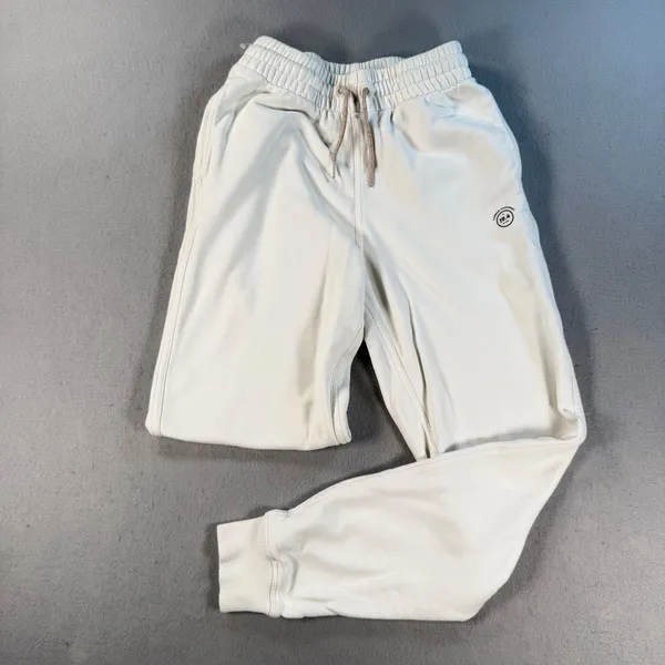 Allbirds RR Sweatpants Natural White Organic Pima Cotton Hemp Joggers Small - Image 10
