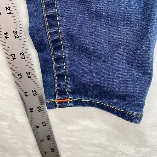 True Religion Jeans Women's 30 Jennie Curvy Mid‎ Rise Super Skinny medium wash - Image 5