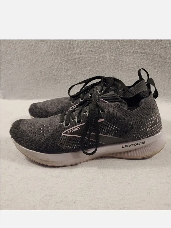Brooks Woman’s Black Running Shoes - Lightweight Knit Trainer - Image 7