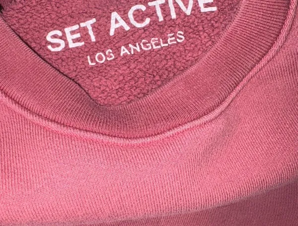 SET Active Berry Pink Cropped Sweatshirt  - Image 8