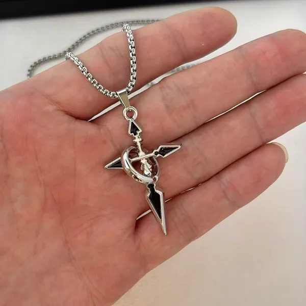 Cross Pendant Necklace for Men Women Streetwear Punk Hip Hop Unisex Style - Image 4