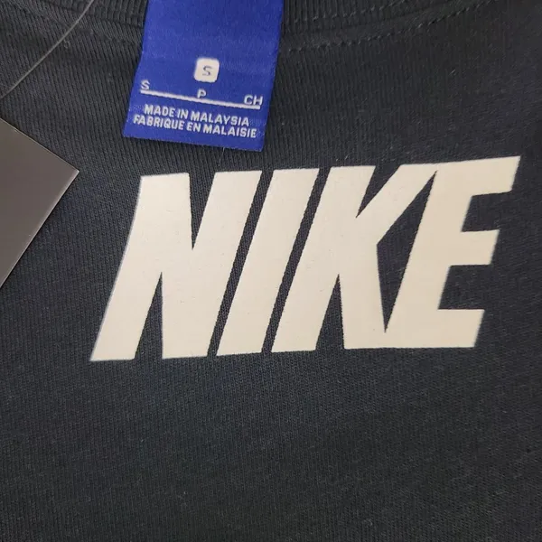 The Nike Tee Women's Small Dri-Fit Black‎ Swoosh Logo Short Sleeve 853394-010 - Image 3