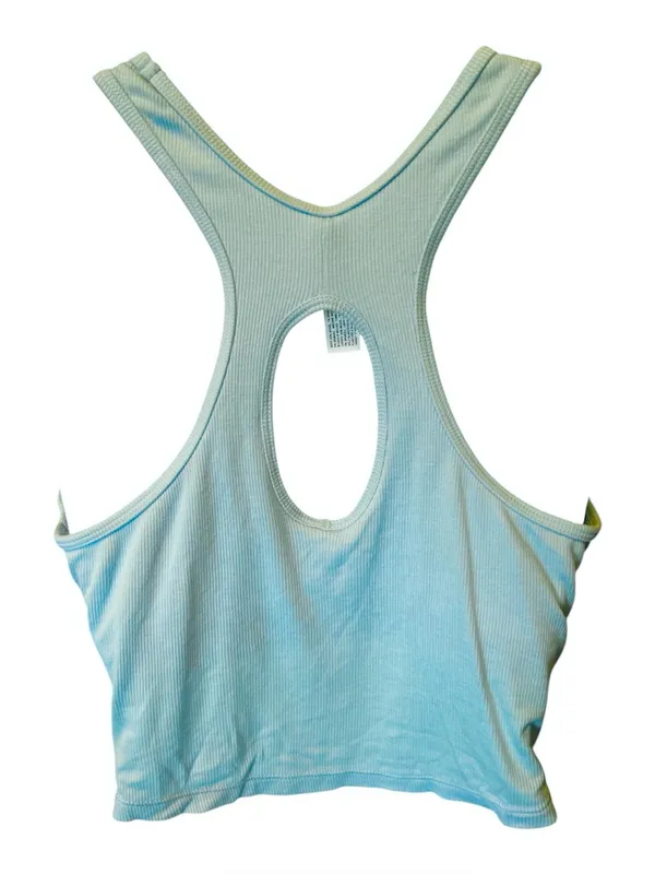 All in motion rib knit cropped shelf bra tank - Image 3