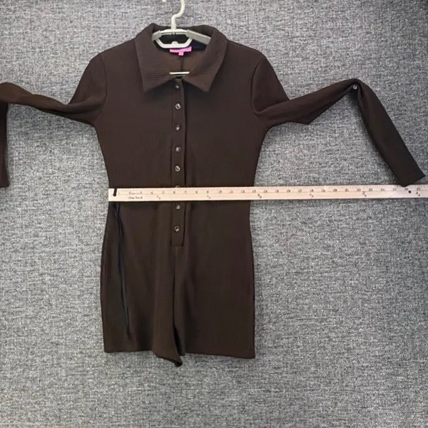 Edikted‎ Romber Medium Playsuit 90s 60s Mod or 90s Boho Revival Y2k Romper - Image 12