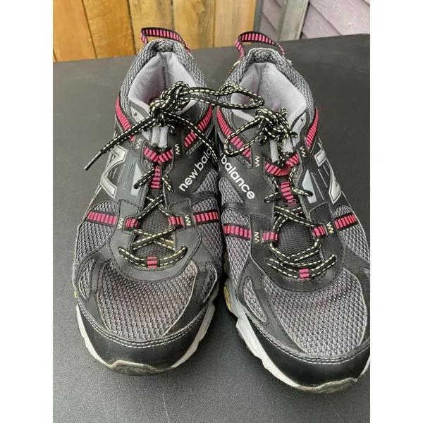 New Balance 410v4 Trail Running Shoes WT410BP4 Black Pink Gray Women's 11‎ D US - Image 4