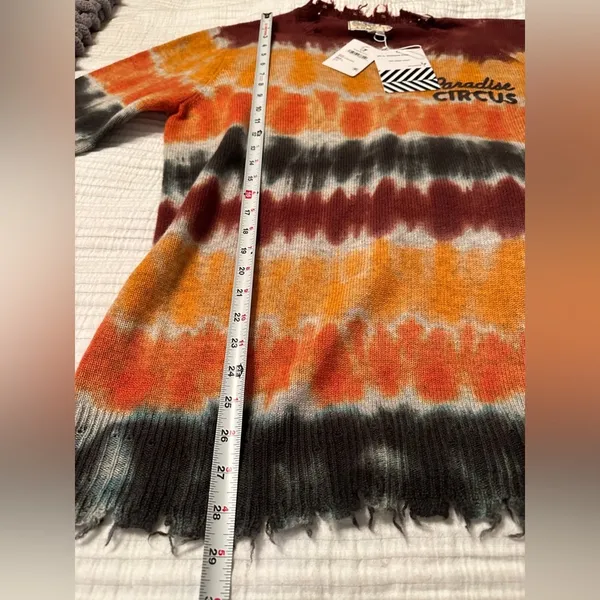 Sandrine Rose Wool & Cashmere Blend “Paradise Circus” Sweater - NWT - Size L - Image 5