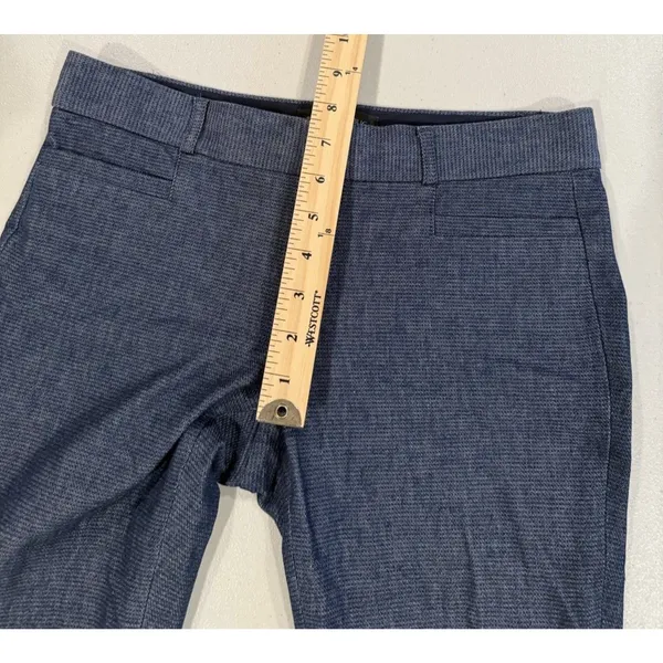 Banana Republic Sloan Pants Womens 29** Blue Career Vacation Preppy Academia - Image 7