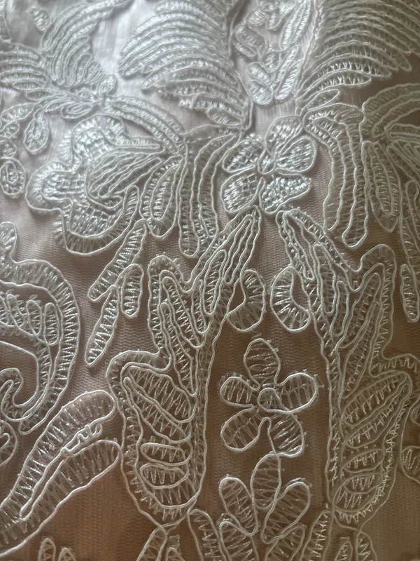 Vintage style wedding dress White Size 2 - Image 4