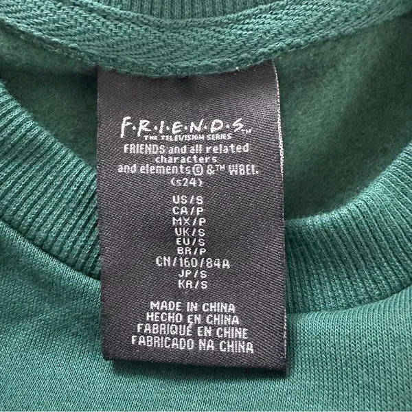 Forever 21 Friends Merchandise Pullover Crewneck Christmas Sweater Size S NWT - Image 4