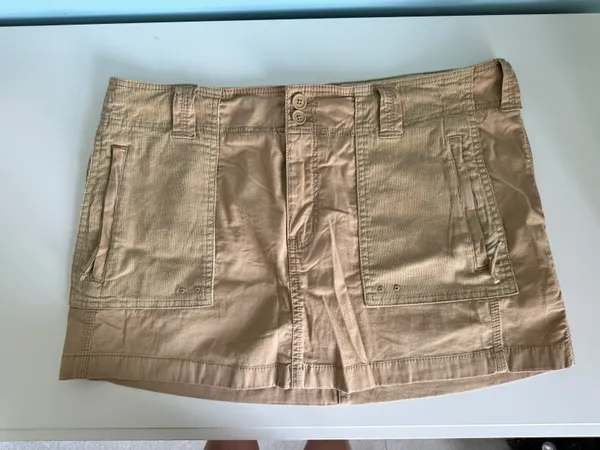 Abercrombie 2000s Mixed Fabric Micro Mini Skirt - Image 4