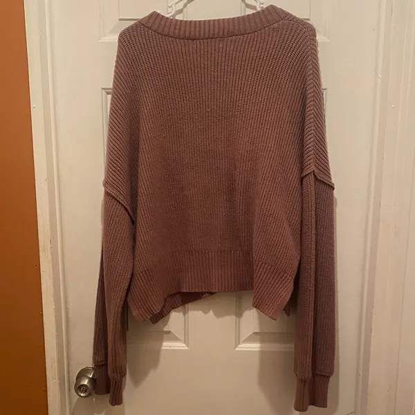Cozy Brown Women's Cardigan Size L - Image 7