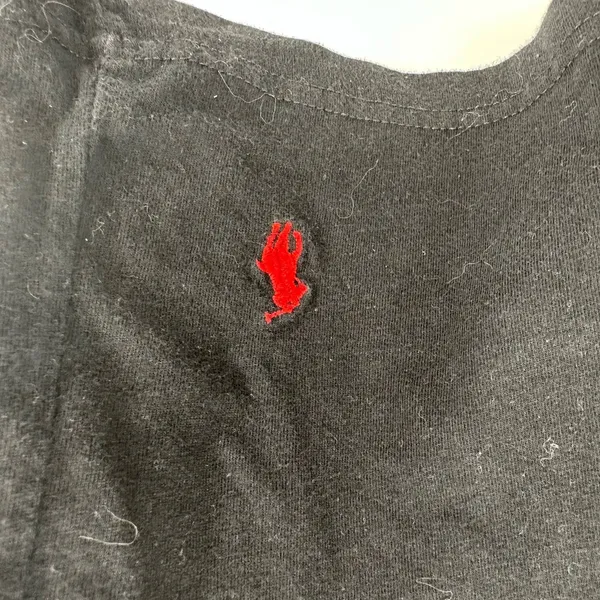 Polo Ralph Lauren size‎ small black short sleeve t-shirt slim fit 100% cotton - Image 3