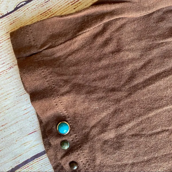 Texas Couture Small Tshirt Top Brown - Image 8