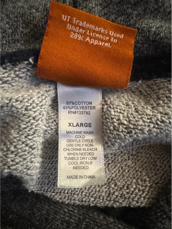 Women's We Are Texas Gray Hoodie with Orange Longhorn Logo - Image 4