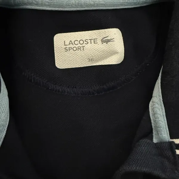Lacoste Navy Blue France Golf Polo Dress - Image 3
