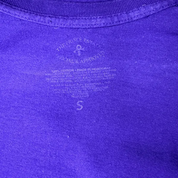 Prince Purple Rain Short Sleeve Crew Neck Tee Size Small - Image 4