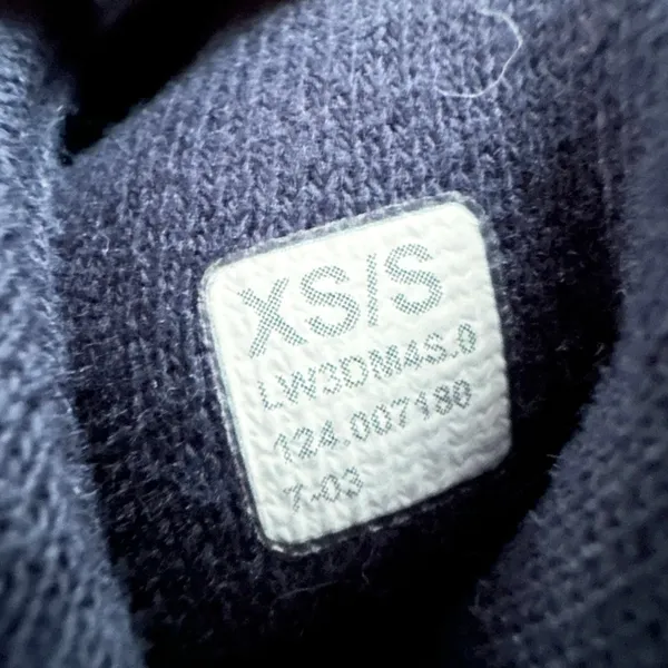 Lululemon Navy Blue Scuba Oversized Half Zip Hoodie XS/S LW3DM4S - Image 8