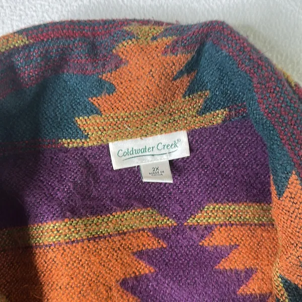 Coldwater Creek Aztec Patterned Jacket - Image 3