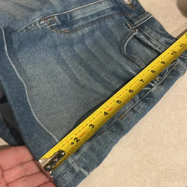 American Eagle Women’s Mom Jeans Denim Jean Shorts Size 00 - Image 11