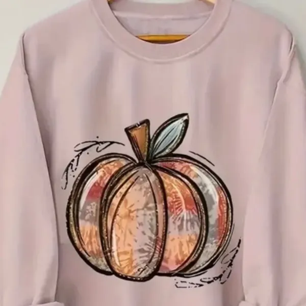 Pink Pumpkin Sweatshirt - Image 5