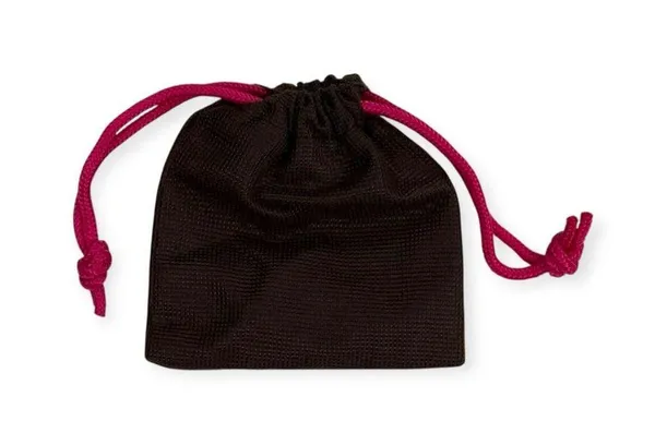 new Kate Spade KSNY  Dainty Jewelry Drawstring Pouch Dustbag  Brown + Pink  - Image 9