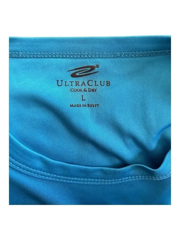 SJ Riding Camp Blue Athletic Tee Women's Size Large - Image 3