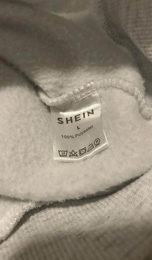 Shein Hoodie Grey - Image 2