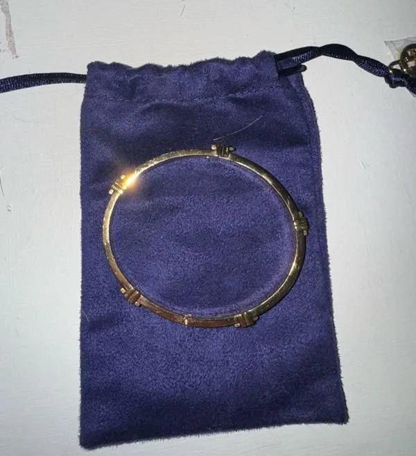 NWOT Tory Burch Gold Bracelet 7mm - Image 2