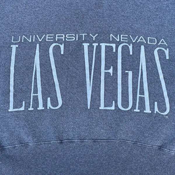 Russell Athletic Vintage University of Nevada Las Vegas Grey Crewneck Sweater - Image 3