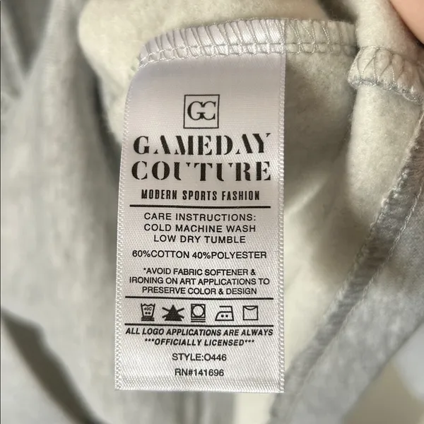 Kentucky Wildcats Game Day Couture Gray/Blue Fleece Button Down Shirt Sz Med‎ - Image 11