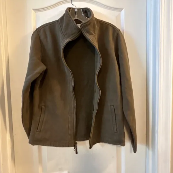 Columbia‎ Sportswear Women's Fleece Full Zip Jacket Brown Size Medium - Image 10