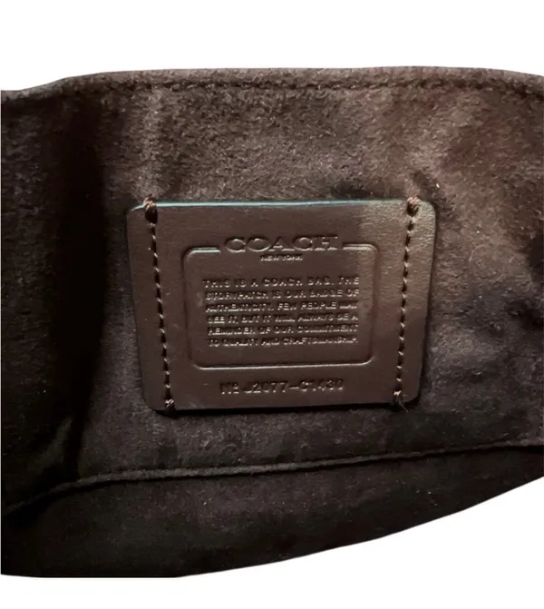 Coach Ellen Crossbody In Signature Canvas Brown Black C1430 - Image 2