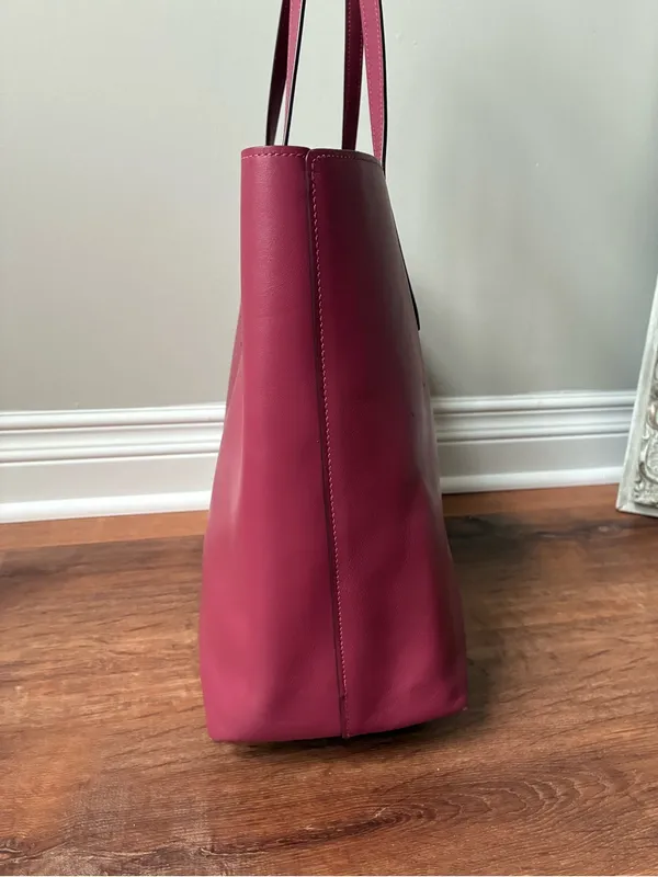 Coach Central Leather Tote 39, Peony Pink / Gold - Image 13