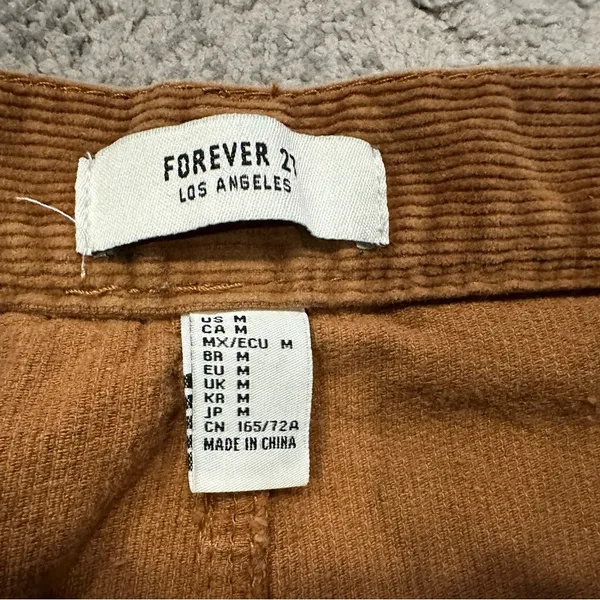 Forever 21 Corduroy Skirt Medium M - Image 3