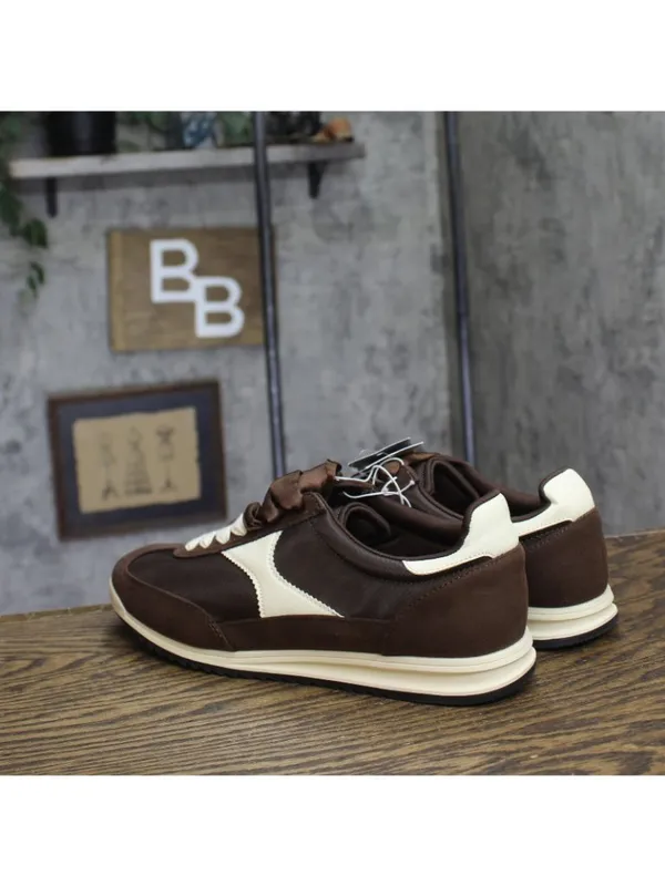 NWT Universal Thread Skyler Jogger Sneakers Low Top Double Lace Brown Multi 9M - Image 3