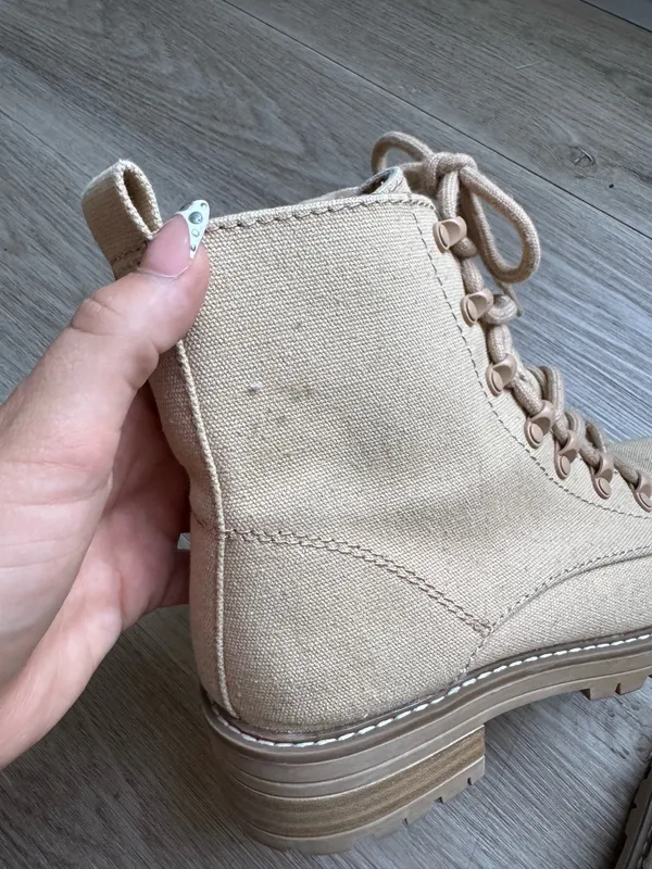 Women’s Taupe Cute Combat Boot - Image 4