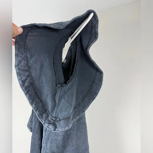 All Saints Lara Ruffle Stonewash Cami Sz 00 - Image 6