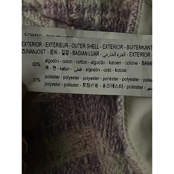 New Zara‎ Tweed Strapless Cropped Top - Image 6