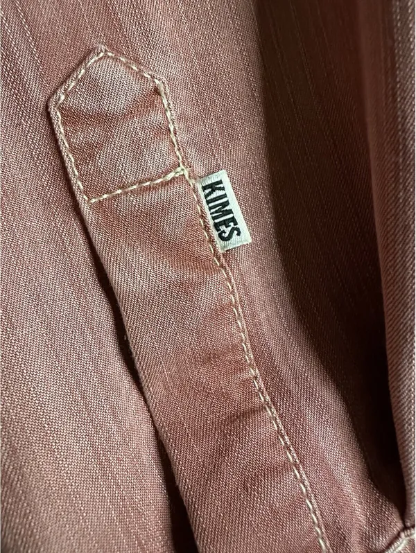KIMES RANCH Pearl Snap Pink Tencel Western Long Sleeve Shirt Women’s Small - Image 9