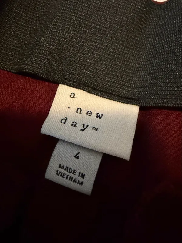 a new day maroon dress pants - Image 3