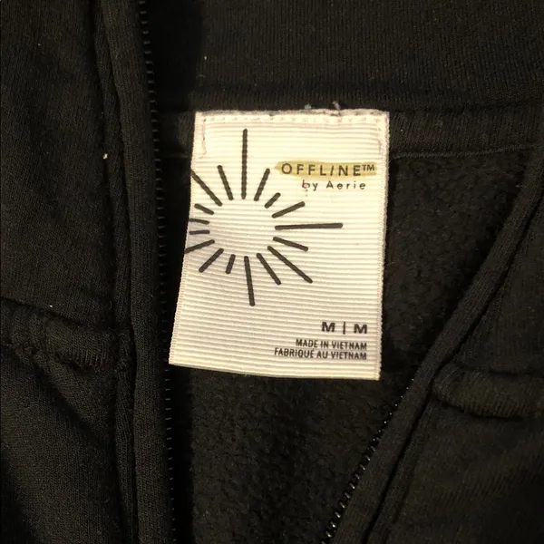 Aerie offline Black Women's Cropped Sweater - Image 3