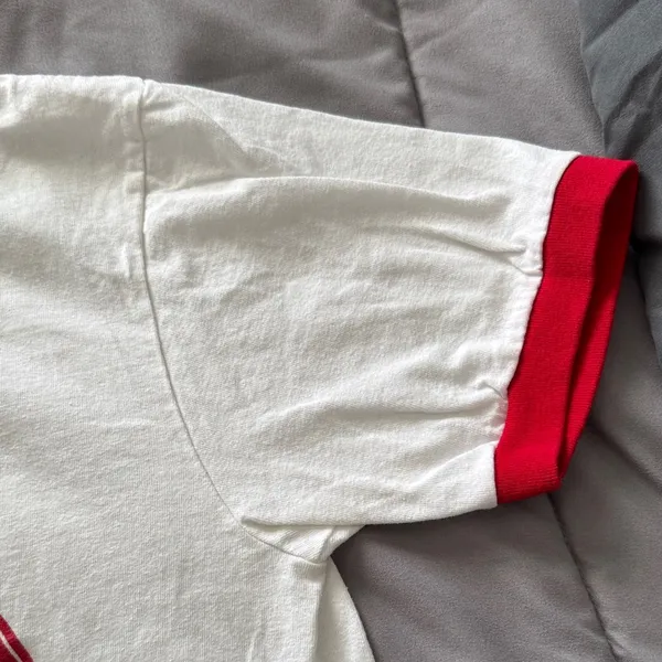 2019 Camp Tri Delta White & Red T-Shirt - Image 4