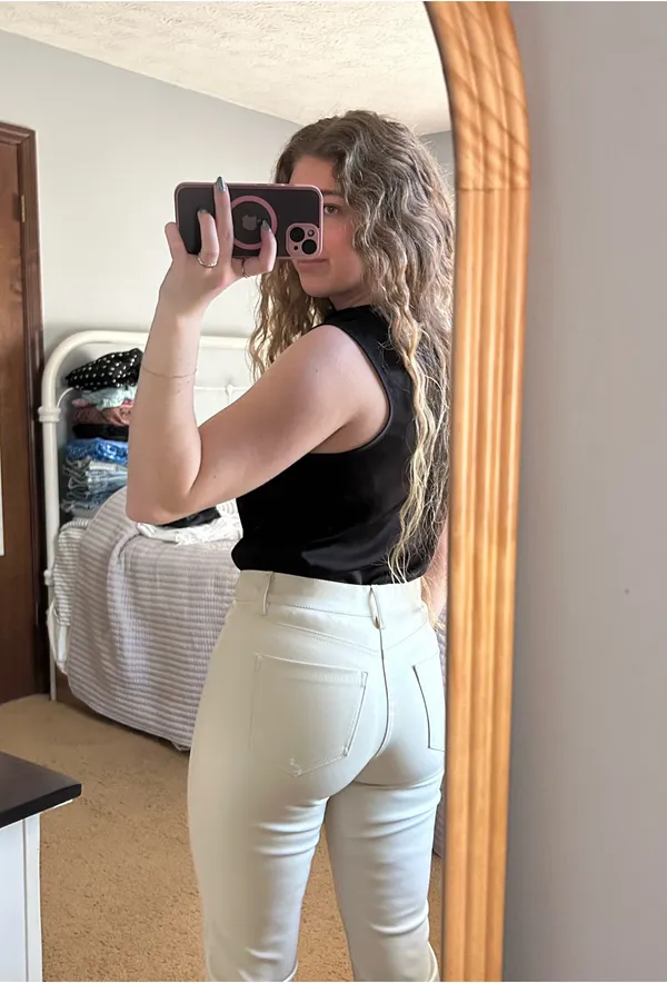 These Three Boutique Leather Pants - Image 9