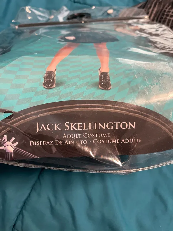 Womens jack skellington costume L 12/14 - Image 3